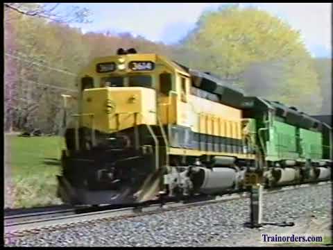 Classic Railroad Series 1227 - Flares on the move Part 2 of 2.