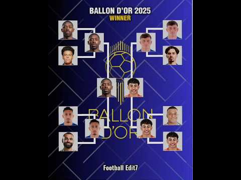 Ballon D’or 2025 Winner Predictions..?? 🔥