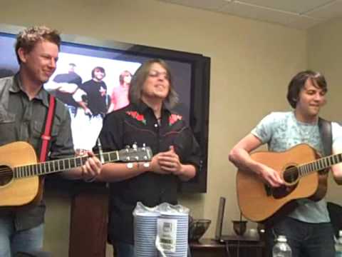 Due West sings "2 Hours of Play" at KKNG 93.3 Radio