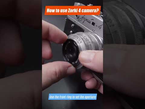 How to use USSR Zorki 4 rangefinder camera