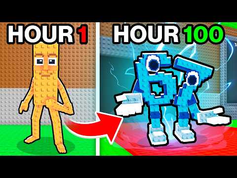 I Spent 100 HOURS In Steal a Brainrot!