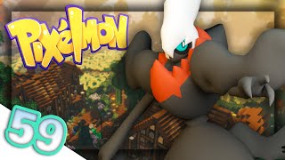 I got a Darkrai + Opening 10 Hallowed Eggs! | Pixelmon: Pokecentral | Episode 59