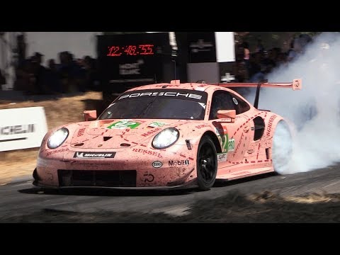 70 Years of Porsche Sports Cars at Goodwood: 9R3/LMP2000, 919 Tribute, 917K, 911 GT1, 935 & More!