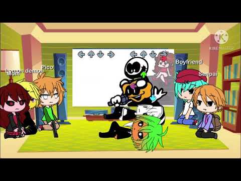 Fnf react to mini crewmate kills Friday night funkin