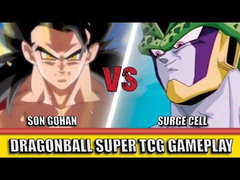 SS4 Son Gohan (B) vs Surge Cell (G/Y) | Dragon Ball Super TCG