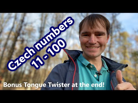 Learn CZECH NUMBERS 11-100