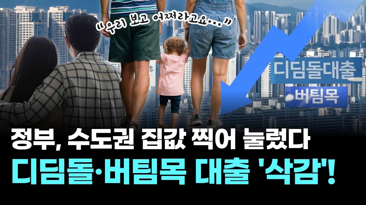 정부, 디딤돌·버팀목 대출 전격 축소…수도권 집값 겨냥
