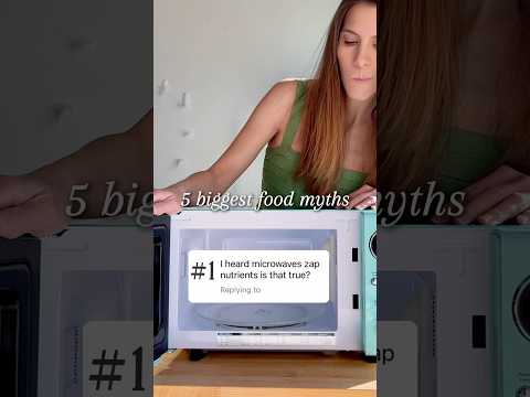 Do microwaves “zap” nutrients? #cooking #foodscience