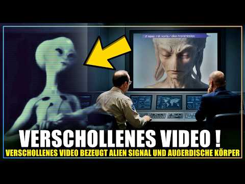 "It was right in front of me!" - Lost video testifies to alien signal, body & UFO technology