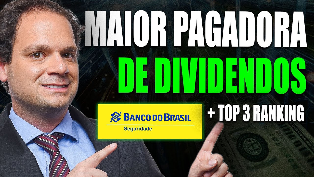 BBSE3: Maior Pagadora de Dividendos da Bolsa + Ranking Completo