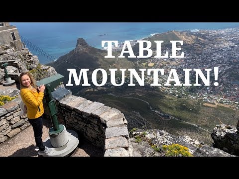 TABLE MOUNTAIN in CAPE TOWN 😍🇿🇦 2018 vlog