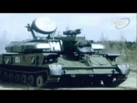 Soviet military laser vehicle
