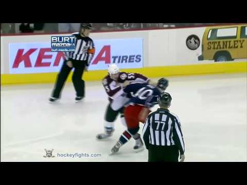 Cody McLeod vs Jared Boll Jan 2, 2010