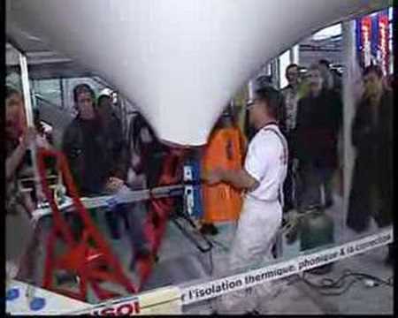 comment poser toile tendue plafond