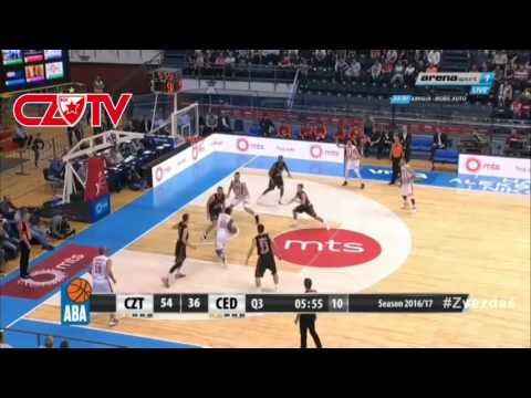 Igrač Utakmice : Jenkins | KK Crvena zvezda mts : Cedevita,Aba liga 2 Kolo |