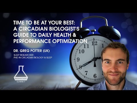 Interview: Dr. Greg Potter (UK) on Be at Your Best: A Circadian Biologist’s Guide to Daily Health