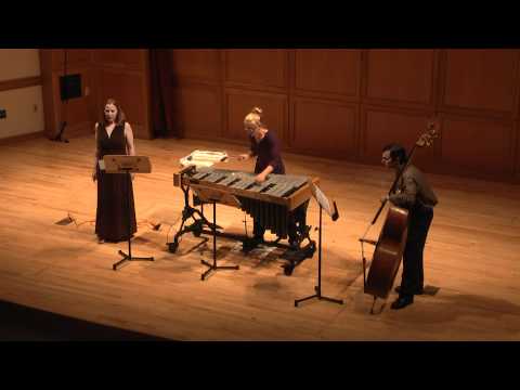 Madrigals, Book I - III Los muertos llevan alas de musgo (George Crumb) - The Playground Ensemble