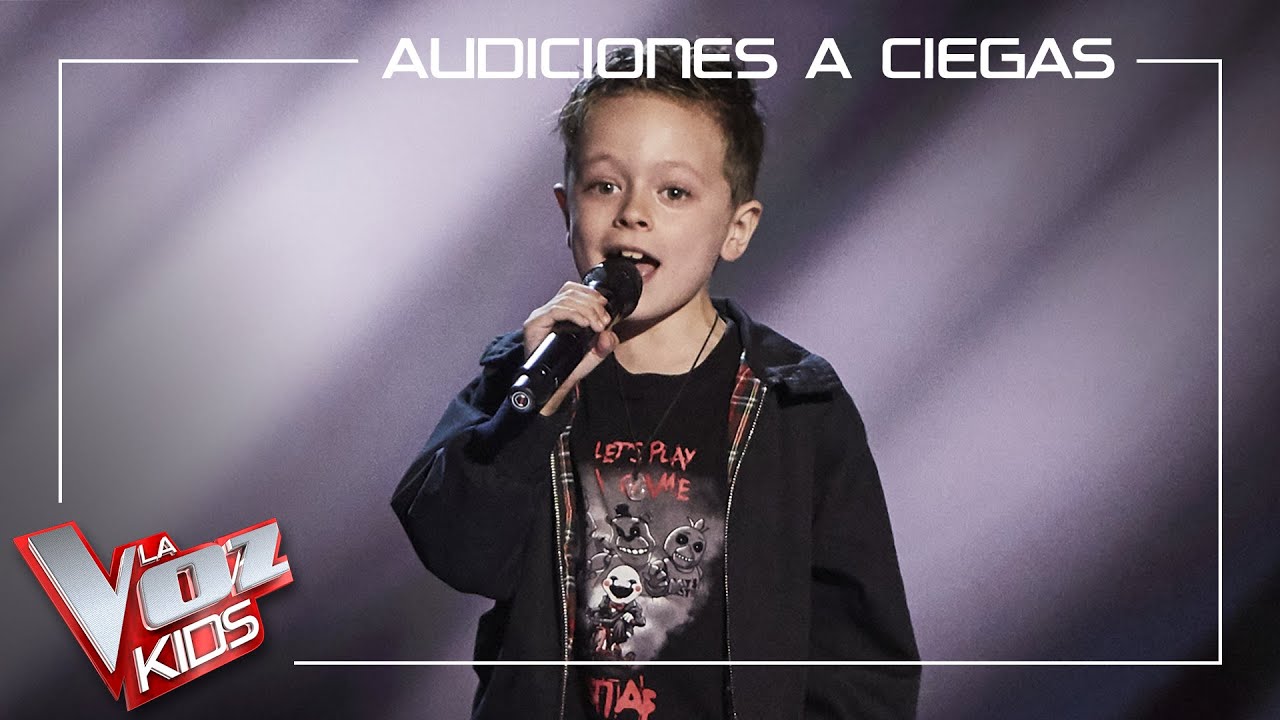 JesÃºs del RÃ­o canta 'Highway to Hell' | Audiciones a ciegas | La Voz Kids Antena 3 2021 - YouTube