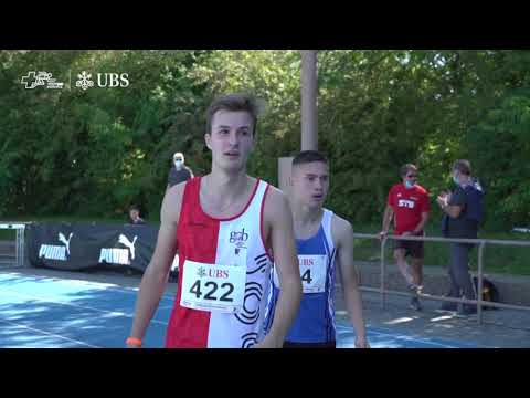 SM U16/U18 2020 - 100m U18 Männer Finale