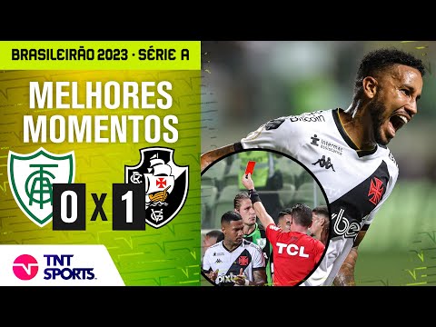 MAIDANA É EXPULSO POR COTOVELADA E VASCO FAZ GOL NO FINAL PRA SAIR DO Z-4 | AMÉRICA-MG 0X1 VASCO