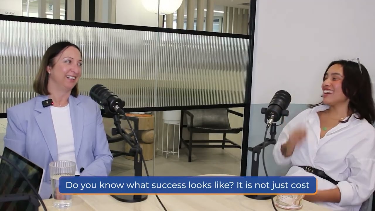 Do you know what success looks like? It it not just the cost.