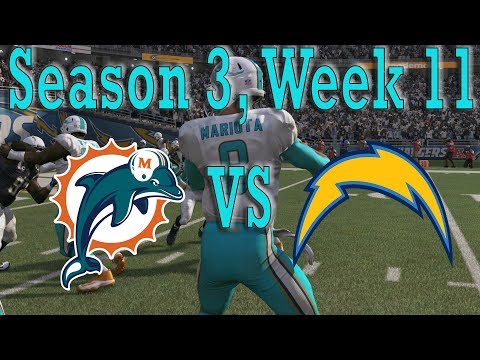MARIOTA LEADS BLOWOUT? Madden 17 Miami Dolphins Franchise Season 3: Week 11 [Ep.47]