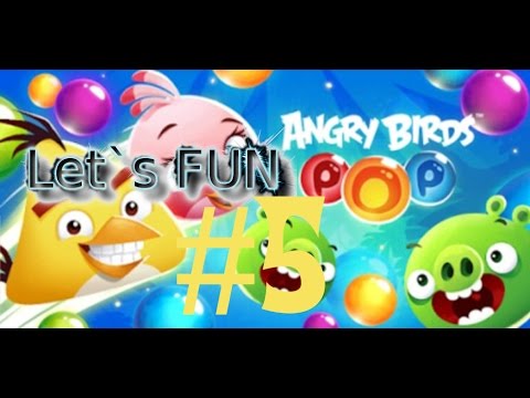Let`s Fun Angry Birds POP #5 Level 36 - 40