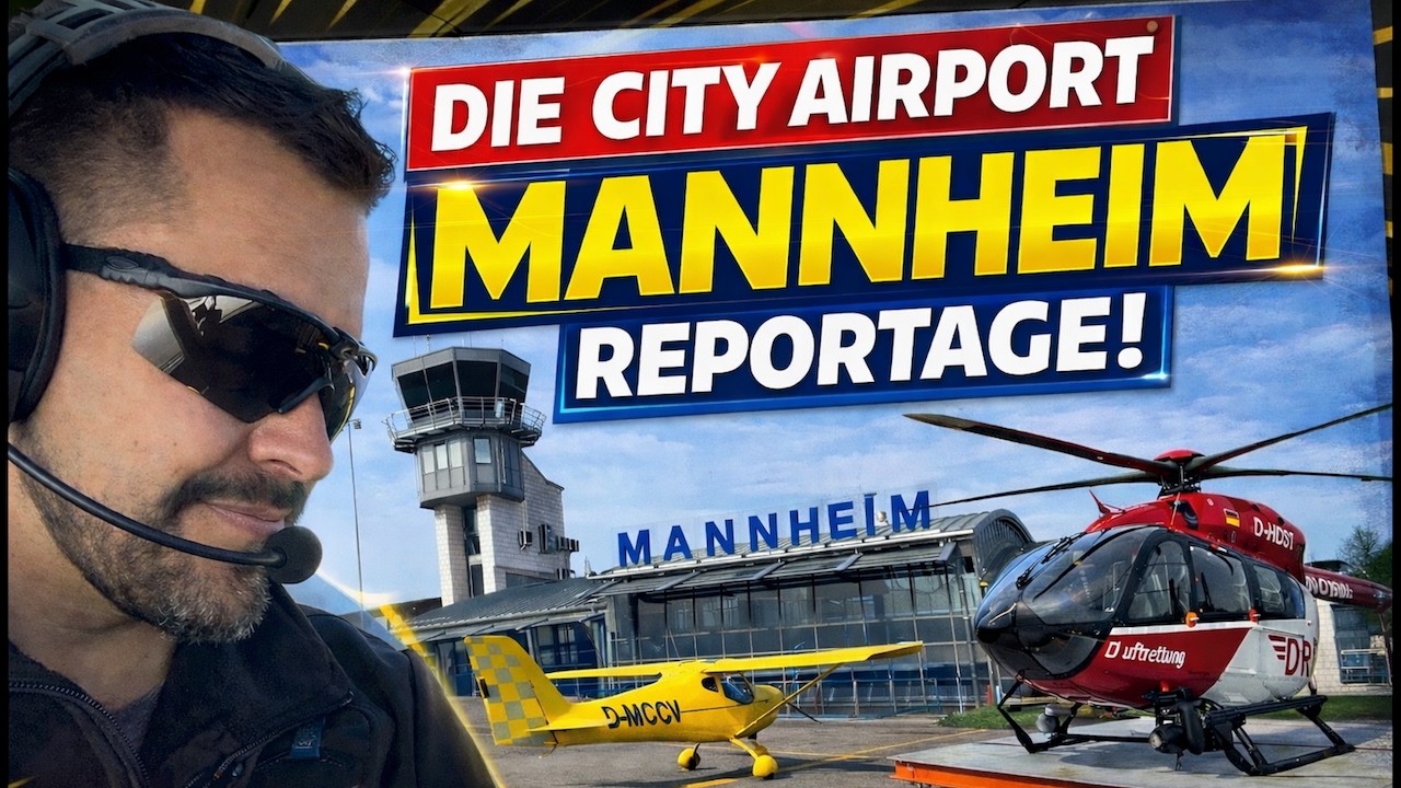 Der City Airport Mannheim | DOKU | Pilot Frank