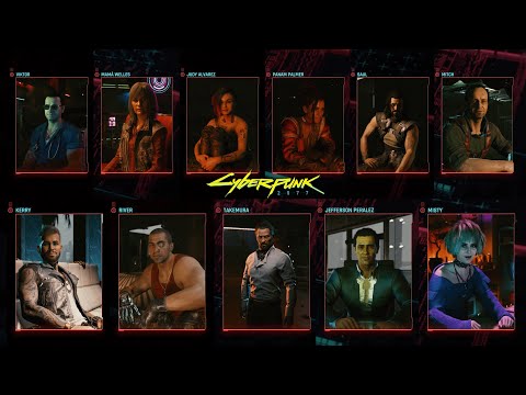 ALL Characters React to V's Don't Fear the Reaper Secret Ending - CP2077