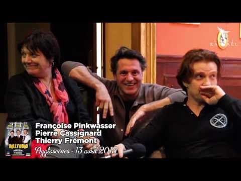 THIERRY FREMONT, PIERRE CASSIGNARD et FRANCOISE PINKWASSER en interview au Palais des Congrès