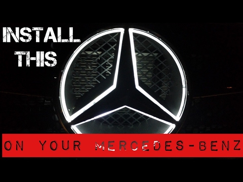 Install the Light up Star on Your Mercedes-Benz​