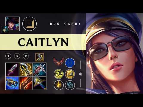 Caitlyn ADC vs Ziggs - EUW Grandmaster Patch 26.03