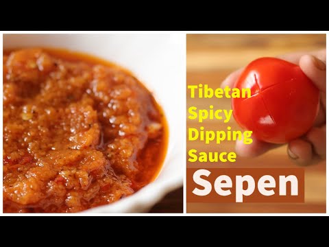 🇧🇹Tibetan Style Spicy Dipping Sauce | Sepen | Momo Sauce | FOOD FROM AROUND THE GLOBE EP. 03