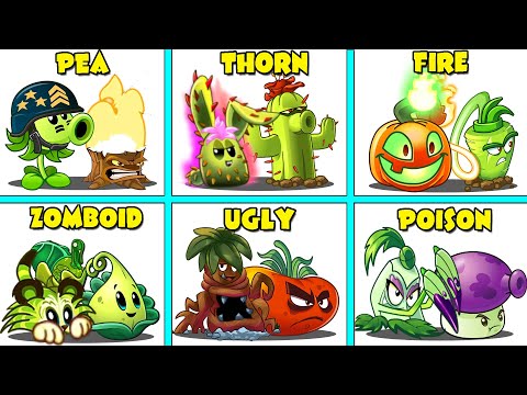 PvZ 2 Random 6 Best Pair Plants Battlez - Which Team Plant Will Win?