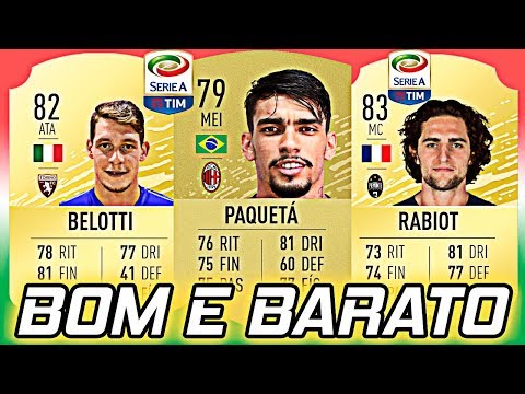 TIME INICIAL BOM E BARATO DA SÉRIE A (CALCIO A) PARA O FIFA 20 ULTIMATE TEAM