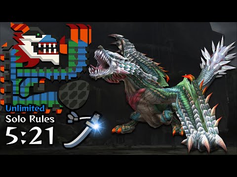Dyuragaua Vs. Longsword - Monster Hunter Frontier - ULデュラガウア 太刀 ソロ【MHF-Z】