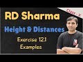 L2 Height Distance Chapter 12 RD Sharma Class10 Exercise 12 1 Examples 16 To 30 By ABS