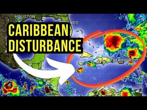 Disturbance in the Caribbean...