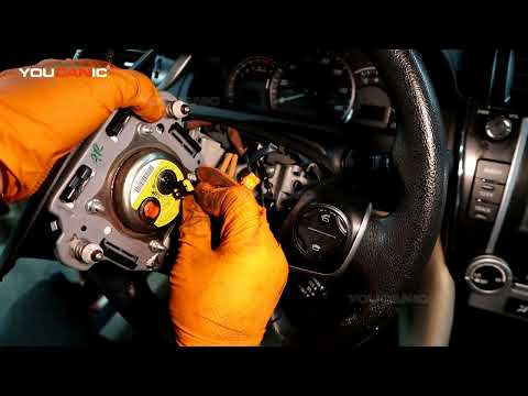 2012-2017 Toyota Camry XV50 Steering Wheel Airbag Replacement