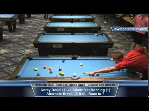 Shane VanBoening vs Corey Deuel - CWO 8 Ball - WBCA