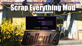 Fallout 4 Mods - Scrap Everything #Fallout #Fallout4