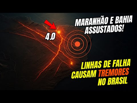 Tremor de 4.0 no Maranhão e 3 tremores em menos de 24 em Jacobina Bahia – O que está acontecendo?