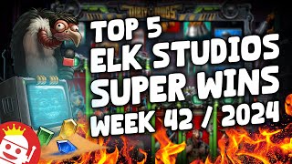 🔥 TOP 5 ELK STUDIOS COMMUNITY BIG WINS | WEEK #42 - 2024
