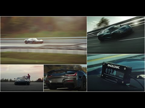 Rimac Nevera Top Speed Full Run   VBOX