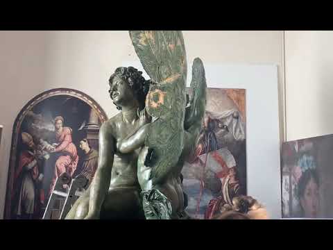 L'annunciazione dell'amore: gli ultimi ritocchi (Pinacoteca Metropolitana di Bari Corrado Giaquinto)