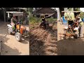 Mini Tractor Made From Old Bike Engine