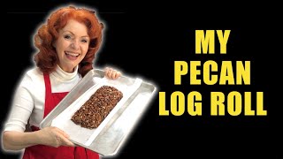 My Pecan Log Roll #healthypecanroll #healthydessert #medjooldatesrecipe