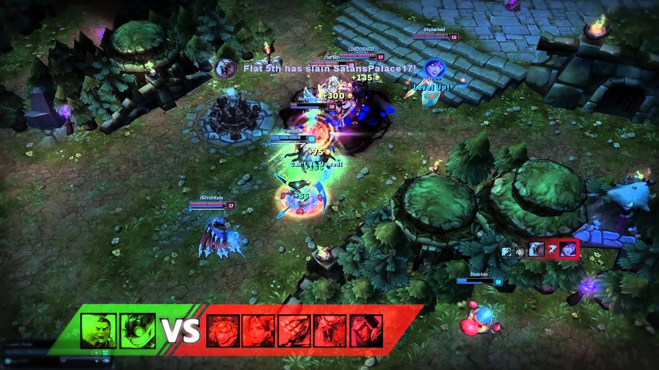 Liên Minh Huyền Thoại: Top 5 pha xử thần thánh ^^