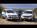 тест VW Tiguan против Ford Kuga (Игорь Бурцев) 