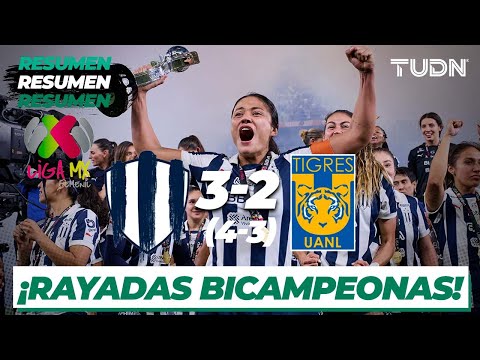Summary and goals | Monterrey (4) 3-2 (3) Tigres | Liga MX Femenil AP 2024-Final | TUDN
